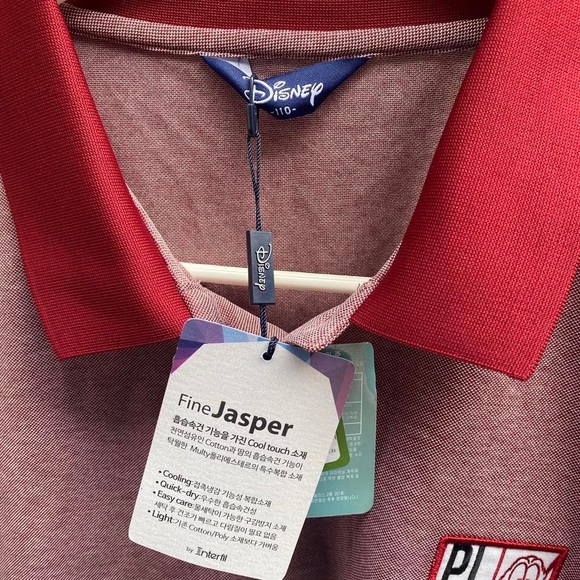 Rare Disney Pluto polo shirt from Tokyo men’s medium by fine jasper interfil - Picture 5 of 5